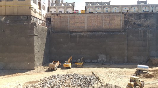 طراحی و اجرای انکرینگ پروژه موزه حرم مطهر رضوی