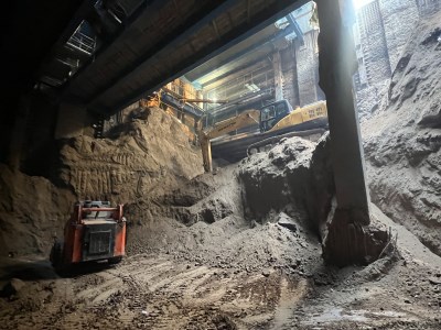 طراحی و اجرای تاپ دان پروژه پارکینگ هتل قصر طلایی خراسان