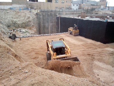 پروژه مجموعه تجاری اقامتی هانيه